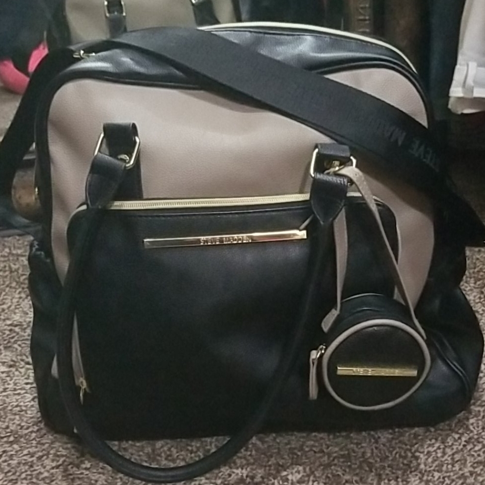 Steve Madden diaper bag